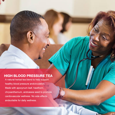 OEM ODM Private Label Blood Pressure Balance Tea Bag Herbal Supplement Wholesale Natural Herbal Formula Support Wellness Balance Daily Care GMP HALAL