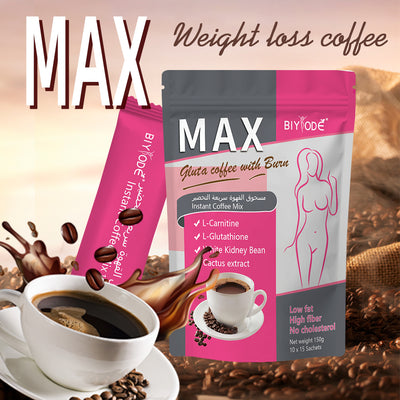 ODM Customized Max Fat Burning Coffee Herbal Supplement Enhance Metabolism Weight Management Energy Support With Collagen L-Carnitine Factory Wholesale HALAL GMP COA