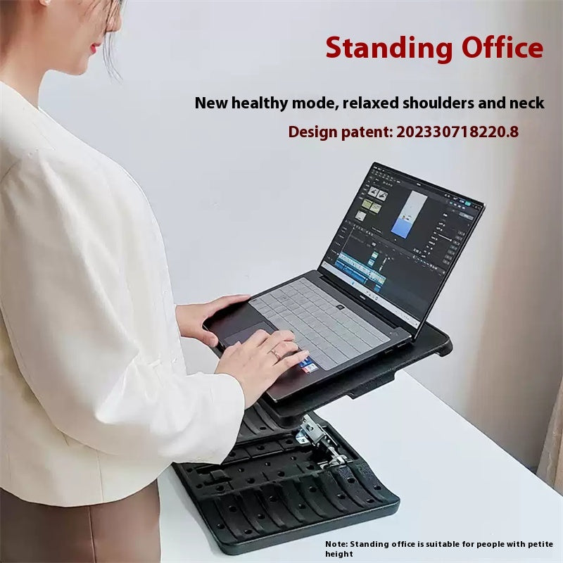 Laptop Lifting Reading Elevated Rack