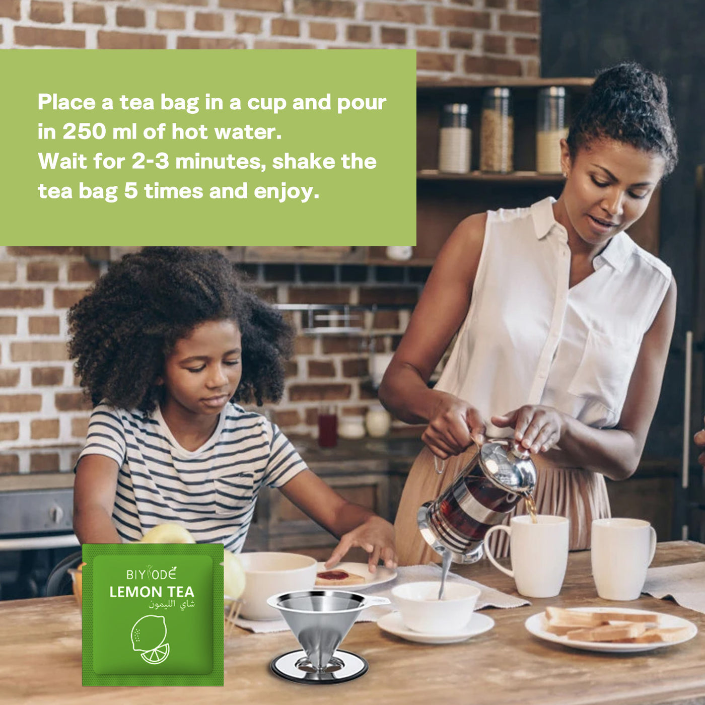 Wholesale OEM ODM Private Label Lemon Tea Bag Herbal Supplements Certificate Manufacturer Factory GMP HALAL NSF COA Vitamin C Potassium Polyphenols Immunity Booster Skin Supplements