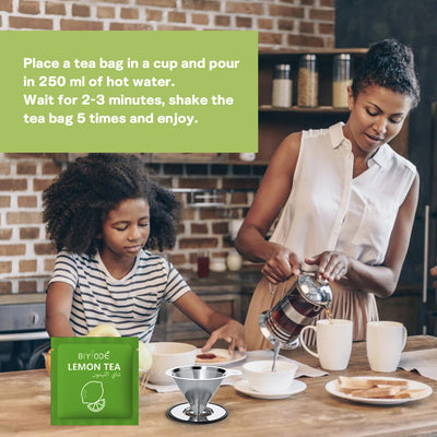 Wholesale OEM ODM Private Label Lemon Tea Bag Herbal Supplements Certificate Manufacturer Factory GMP HALAL NSF COA Vitamin C Potassium Polyphenols Immunity Booster Skin Supplements