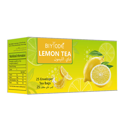 Wholesale OEM ODM Private Label Lemon Tea Bag Herbal Supplements Certificate Manufacturer Factory GMP HALAL NSF COA Vitamin C Potassium Polyphenols Immunity Booster Skin Supplements