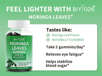 Certificate Manufacturer NSF HALAL COA GMP Wholesale Moringa Extract Supplements Immune Support Organic Moringa Capsule