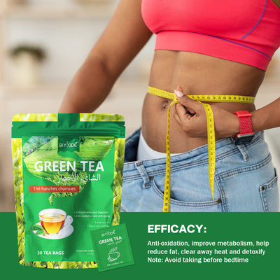 Custom Formula Green Tea Bag Herbal Supplements Manufacturer OEM ODM Certified GMP HALAL COA Wholesale Health Care Tea Product